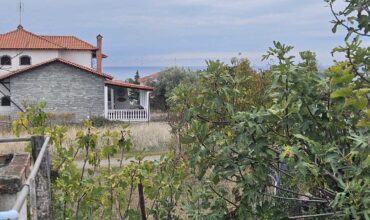 ID 1326 Имот за каравана 500м2., с гледка, на 900м. от плажовете на Неа Каликратия, Халкидики
